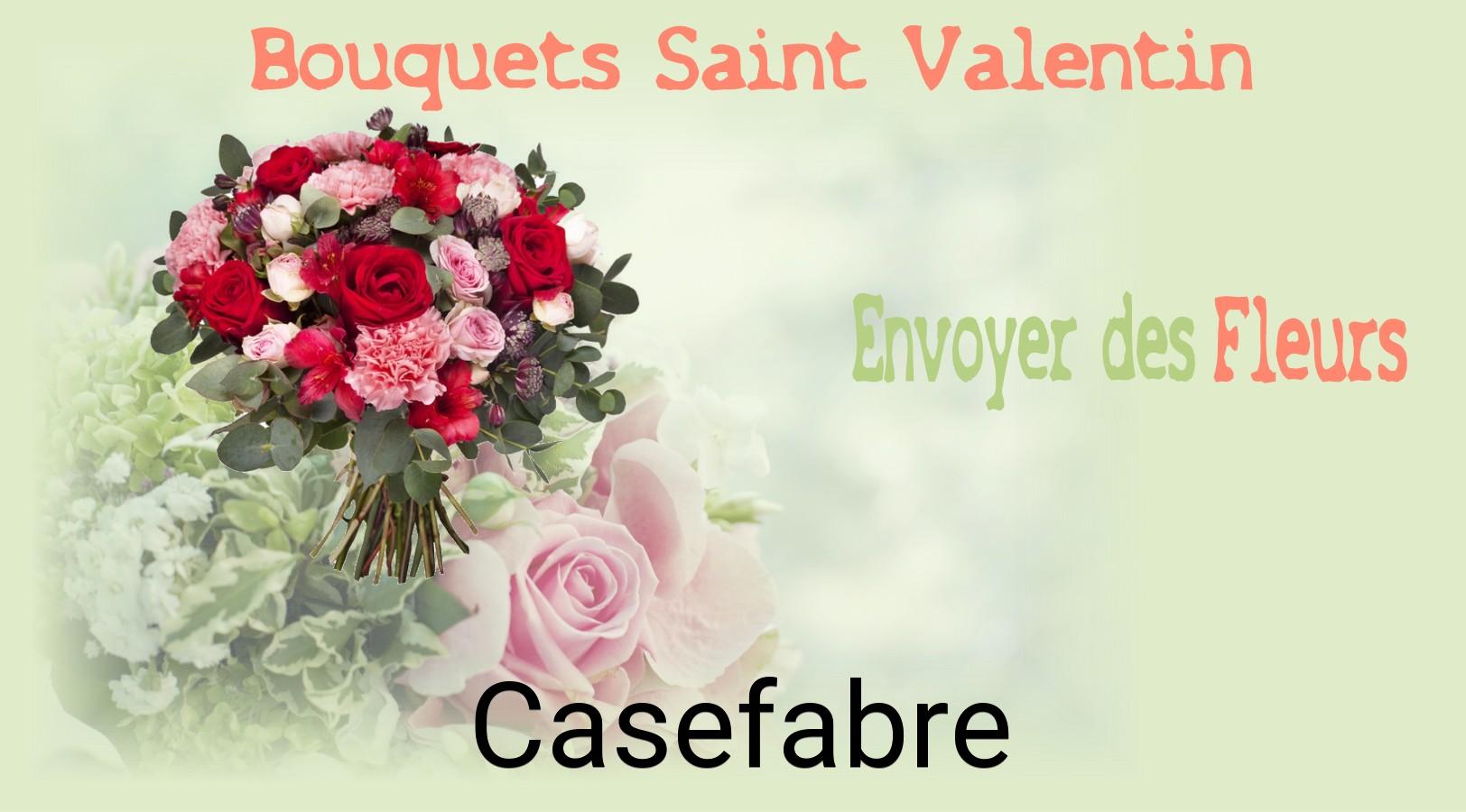 Roses de Saint-Valentin livrées à Casefabre